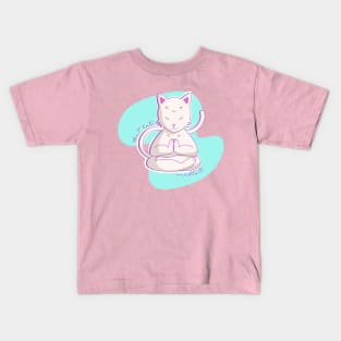 Dont hate, meditate Kids T-Shirt